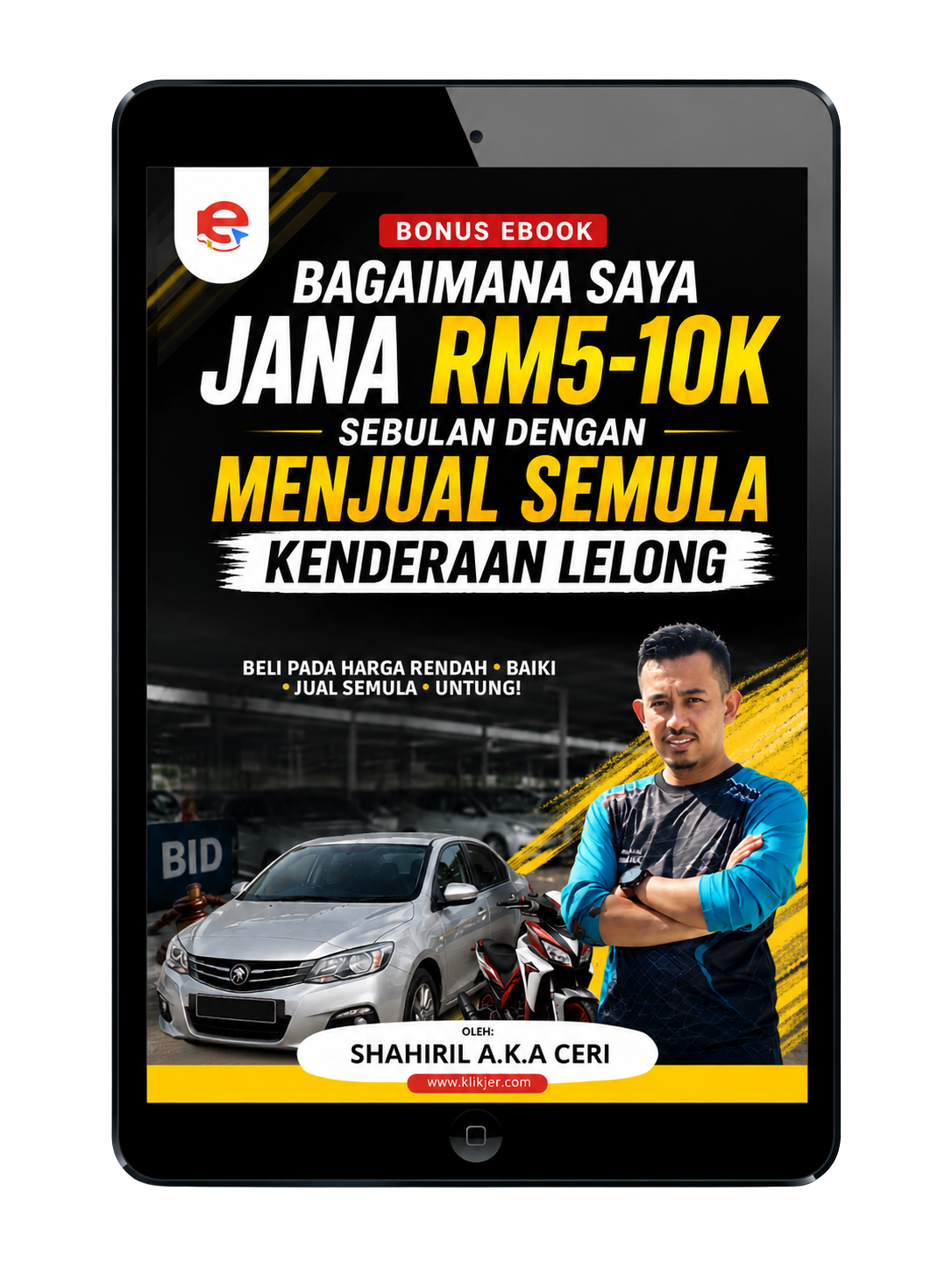 Bonus jana pendapatan dengan kenderaan lelong
