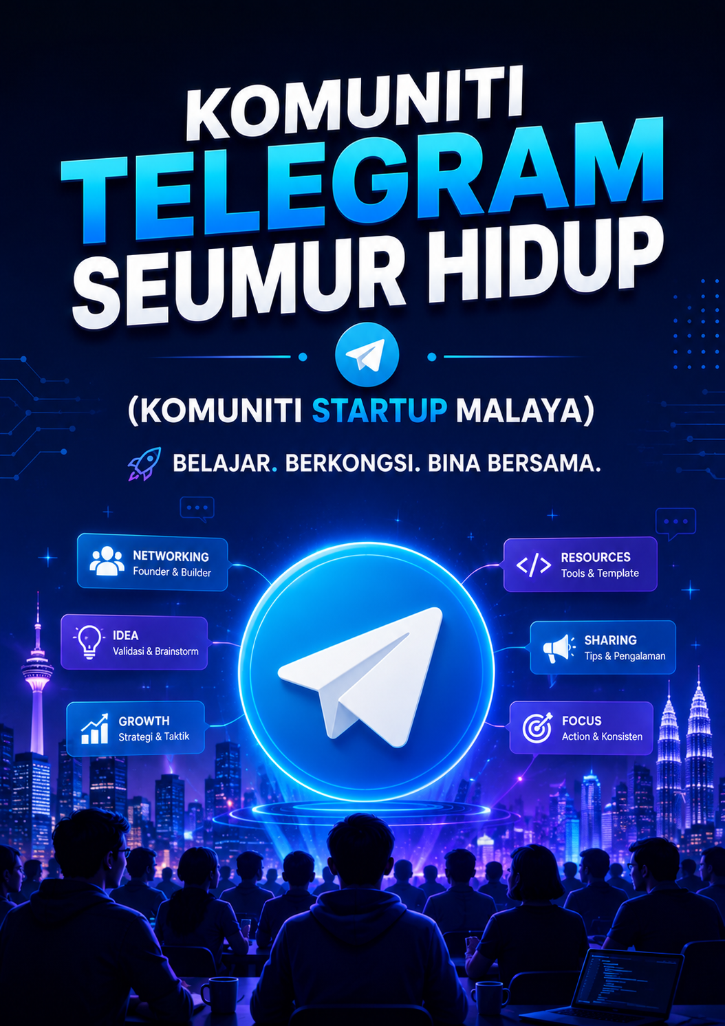 Komuniti Telegram Seumur Hidup